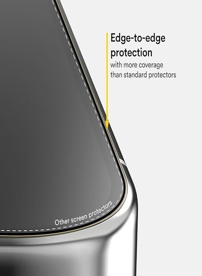 BodyGuardz Pure Glass Screen Protector Compatible with iPhone 16 Plus / 15 Plus / 15 Pro Max - Durable Tempered Glass 5X STRONGER, Edge to Edge Coverage, Easy Installation, Case-Friendly - Image 4