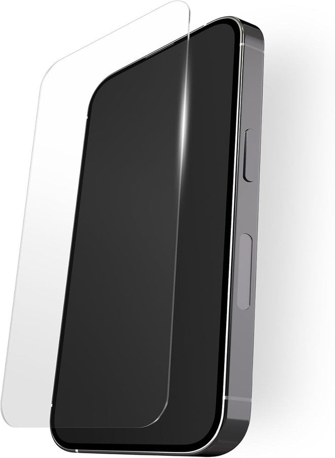 BodyGuardz Pure Glass Screen Protector Compatible with iPhone 16 Plus / 15 Plus / 15 Pro Max - Durable Tempered Glass 5X STRONGER, Edge to Edge Coverage, Easy Installation, Case-Friendly - Image 1