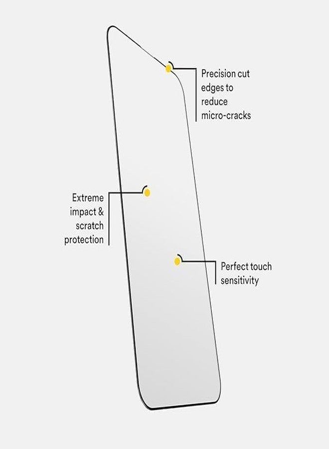 BodyGuardz Pure Glass Screen Protector Compatible with iPhone 16 Plus / 15 Plus / 15 Pro Max - Durable Tempered Glass 5X STRONGER, Edge to Edge Coverage, Easy Installation, Case-Friendly - Image 5
