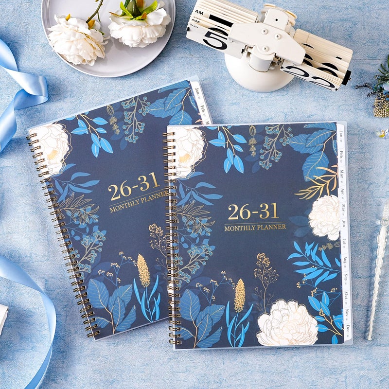 Indeme 2026-2031 Monthly Planner - 5 Year Planner/Calendar 2026-2031, 11" x 9", 2026 Calendar Planner, Jul 2026 - Jun 2031, Tabs, Back Pocket, Holidays, Twin-Wire Binding, Note Pages - Image 2