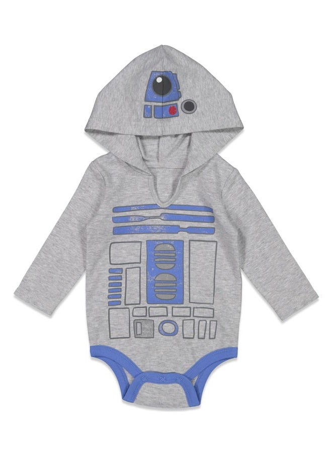 STAR WARS Darth Vader Chewbacca Stormtrooper Baby Boys 3 Pack Bodysuit 3-6 Months - Image 2