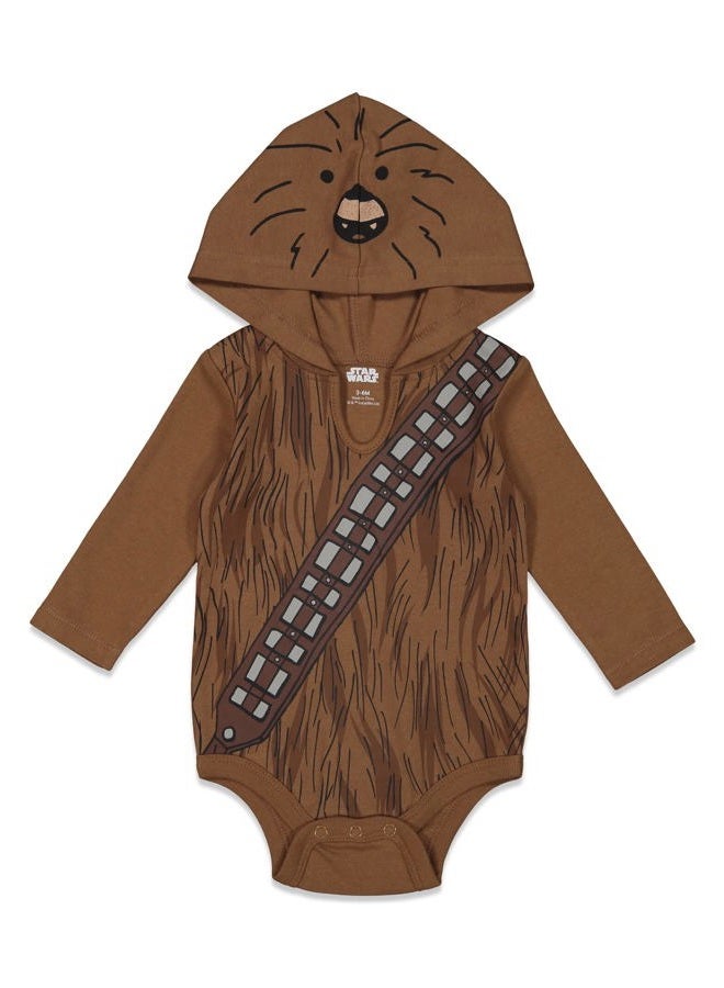 STAR WARS Darth Vader Chewbacca Stormtrooper Baby Boys 3 Pack Bodysuit 3-6 Months - Image 4
