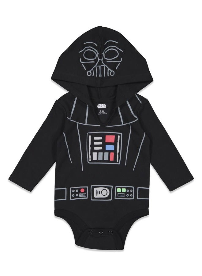 STAR WARS Darth Vader Chewbacca Stormtrooper Baby Boys 3 Pack Bodysuit 3-6 Months - Image 3