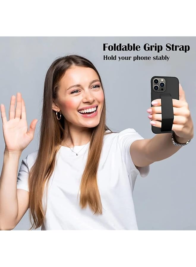 اس-توب جراب لهاتف Iphone 16 Plus جراب خلفي لهاتف Iphone 16 Plus مزود بحامل مغناطيسي وقبضة يد وحامل مغناطيسي للسيارة ومضاد للخدش ومضاد للصدمات لهاتف Iphone 16 Plus Iphone 16 Plus - Image 2