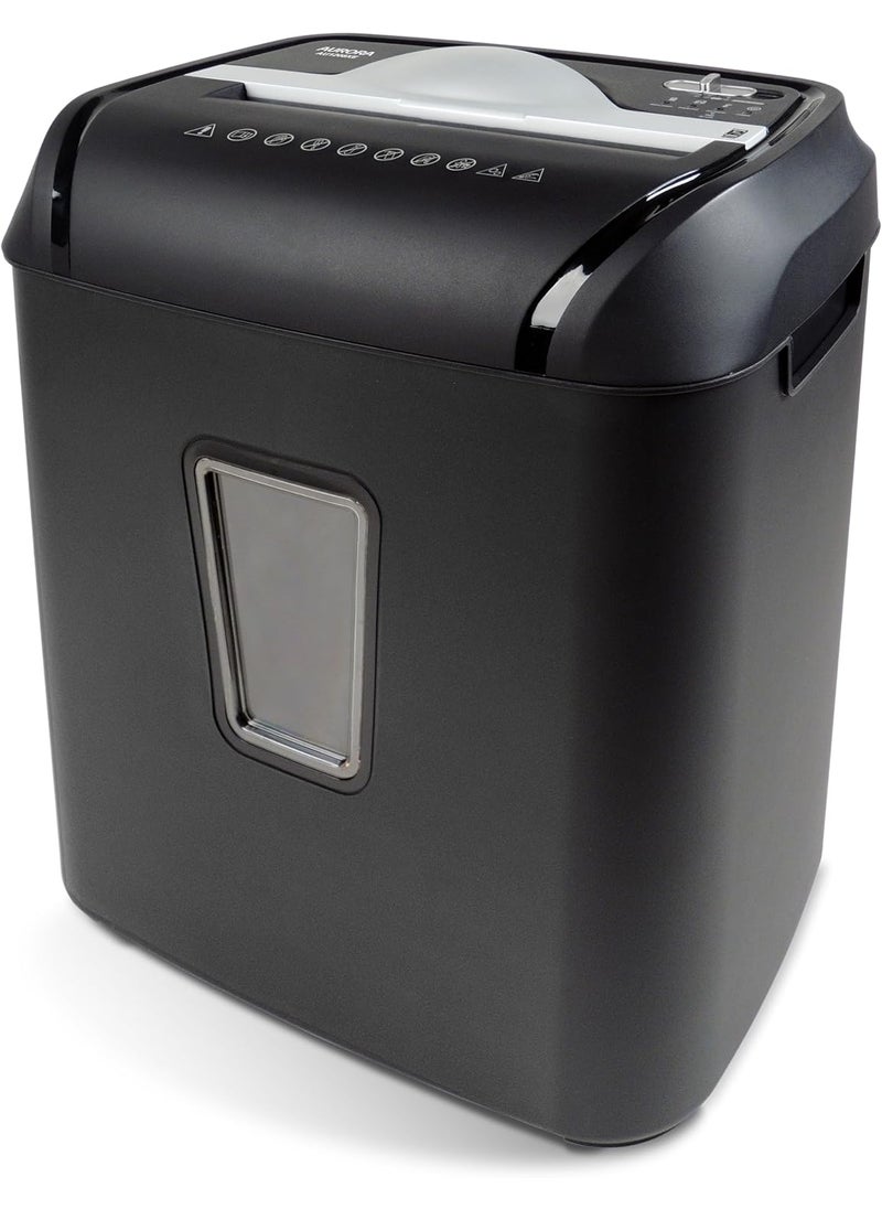 AURORA Aurora AU1208XE AntiJam 12Sheet Crosscut PaperCredit Card Shredder with 48 Gallon Wastebasket  - Image 1
