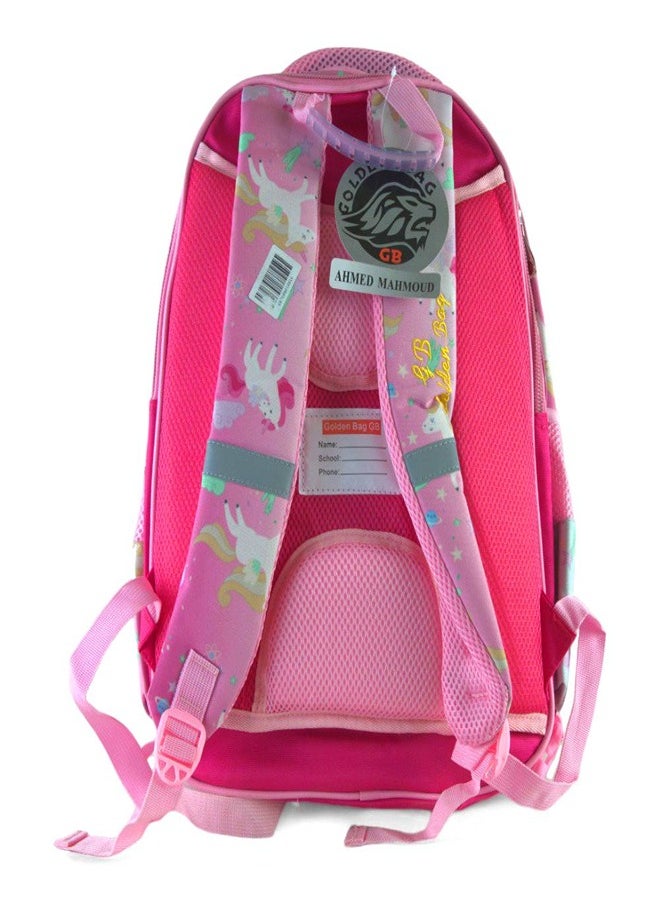Generic Magic Unicorn 3D School Backpack with 2 Small Bags - G.B  - Image 4