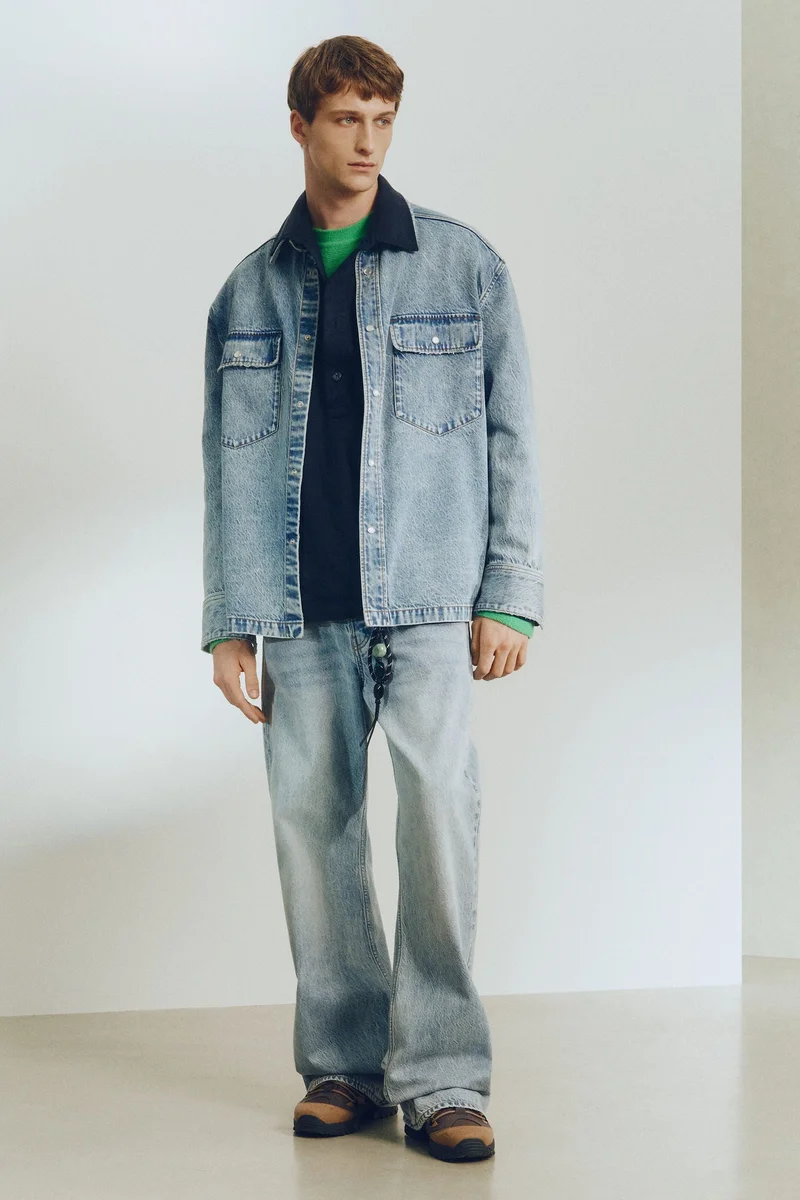 H&M Regular Fit Denim shirt