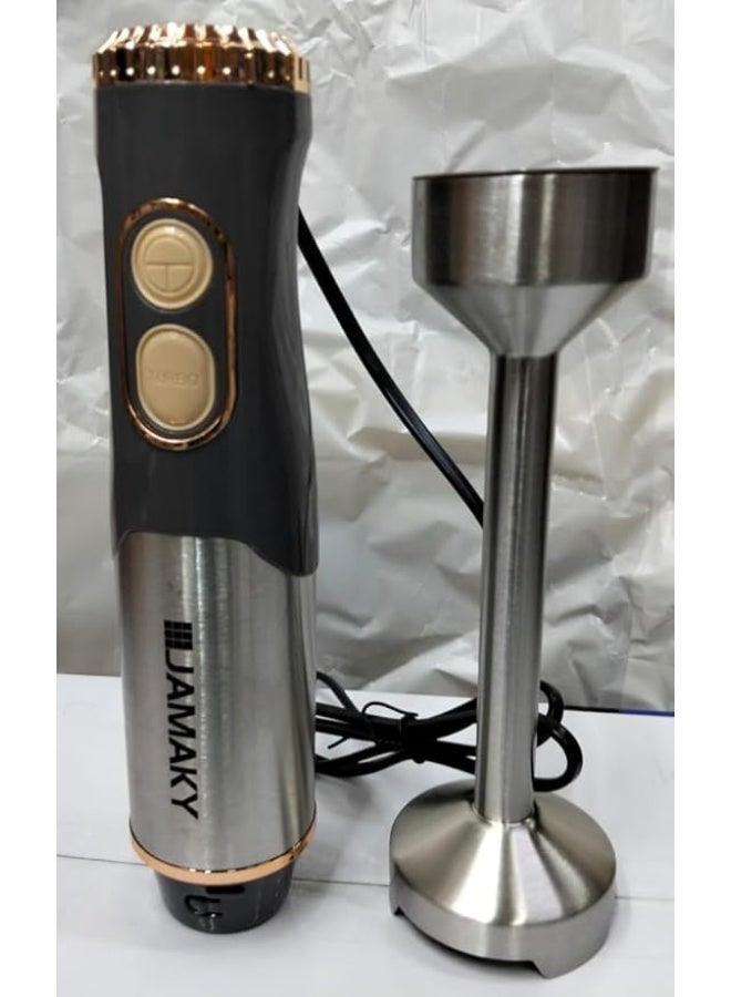 JAMAKY Jamaki 1000W Stainless Steel Multi-Speed ​​Hand Blender for Multi-Purpose Use - JMK 3026 - Image 3