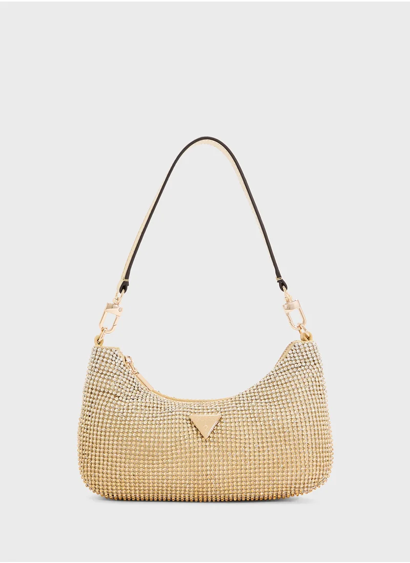 جس Zalina Mini Top Zip Shoulder Bag