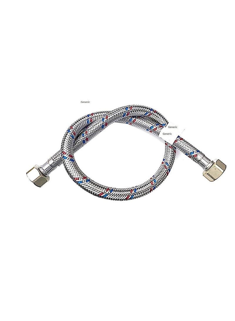 Water Heater Plumbing Flexible Hose (1/2 x 1/2in Female, 600mm)  - Image 2