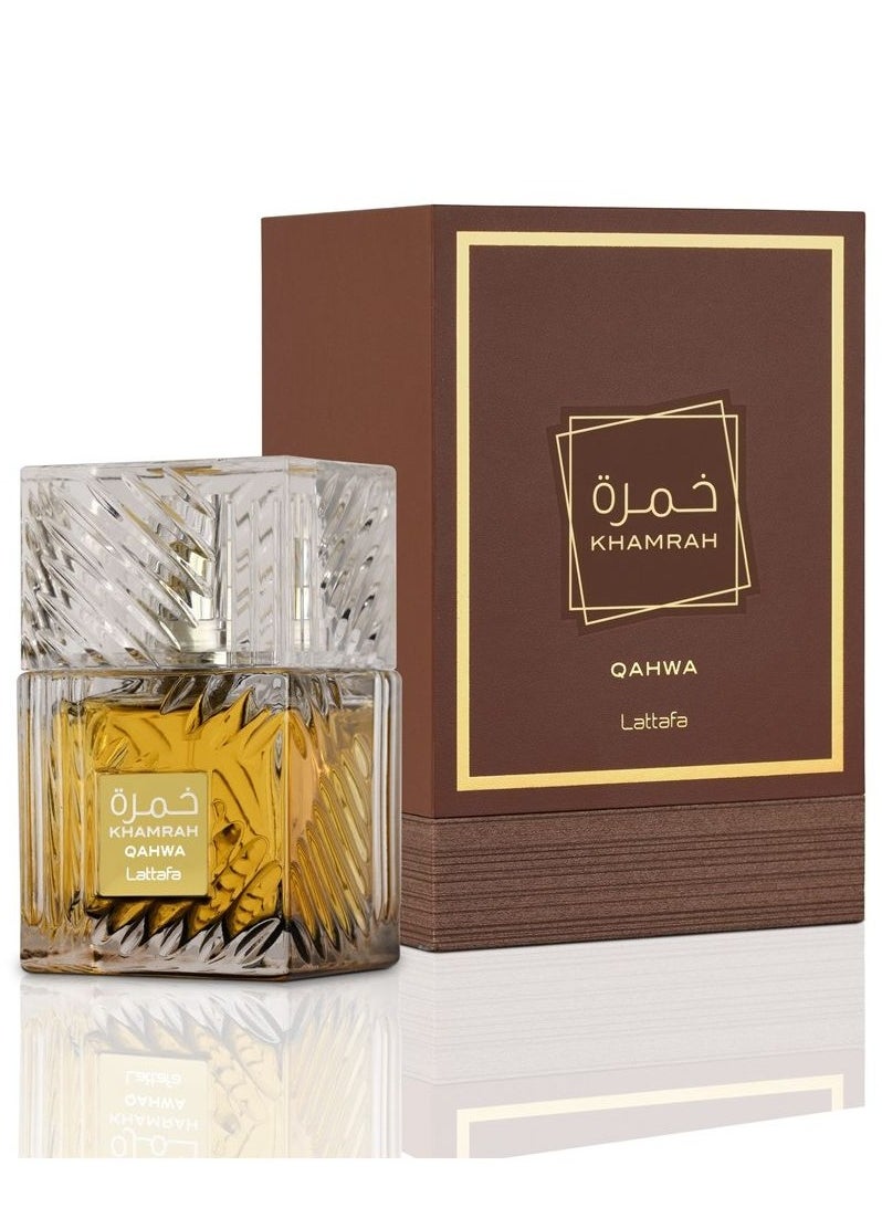 Lattafa Khamrah Qahwa EDP 100ml  - Image 1