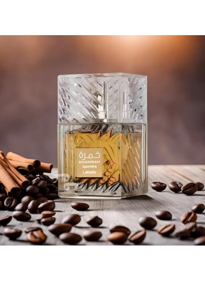 Lattafa Khamrah Qahwa EDP 100ml  - Image 3