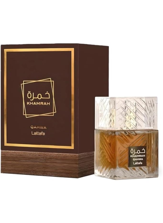 Lattafa Khamrah Qahwa EDP 100ml  - Image 4