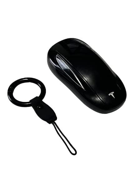 Utopicar Key Fob Holder - Lightweight Car Keychain (Car Keys Keychain with Ring Latch System), Hypalon and Kevlar Keyfob Holder - Lanyard Rope Compatible with Tesla Model X, Y & Model 3. - Image 3
