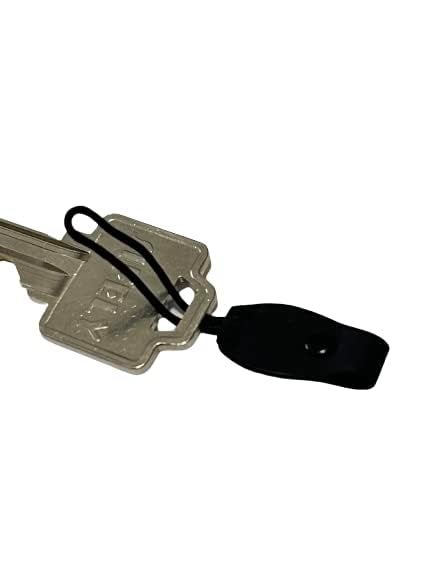 Utopicar Key Fob Holder - Lightweight Car Keychain (Car Keys Keychain with Ring Latch System), Hypalon and Kevlar Keyfob Holder - Lanyard Rope Compatible with Tesla Model X, Y & Model 3. - Image 5