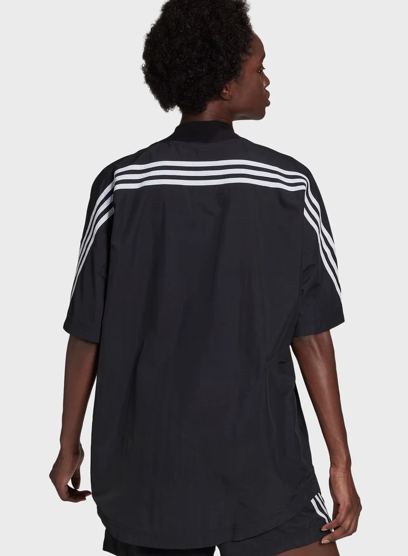 adidas قميص بأكمام قصيرة