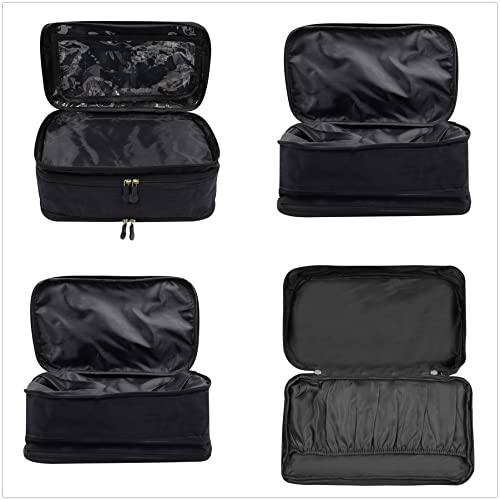 MINGSEECESS Portable Underwear Bra Storage Bag Waterproof Travel Organizers Multi-Layer Toiletry Packing Cube - Image 4