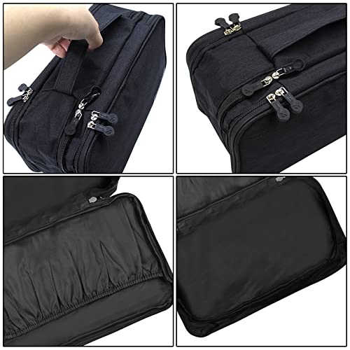 MINGSEECESS Portable Underwear Bra Storage Bag Waterproof Travel Organizers Multi-Layer Toiletry Packing Cube - Image 5