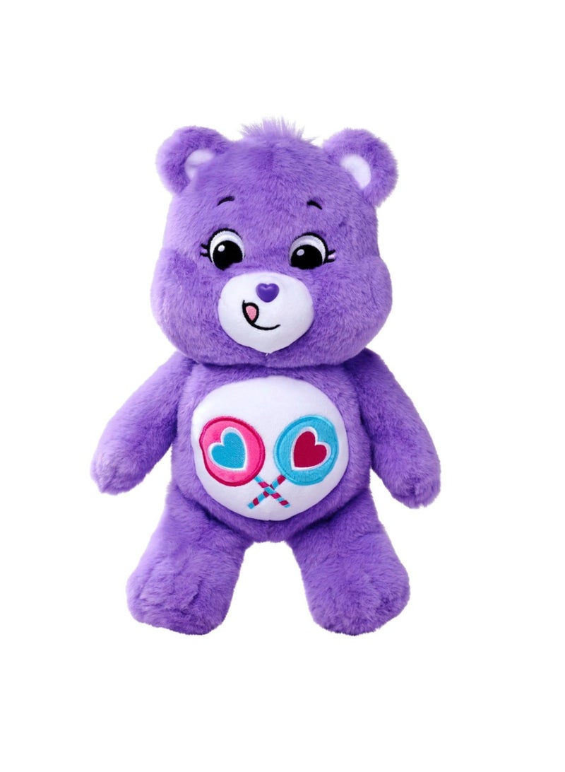 Care Bears Share Bear Plush Toy, 35cm Soft Cuddly Stuffed Teddy for Kids - Image 1