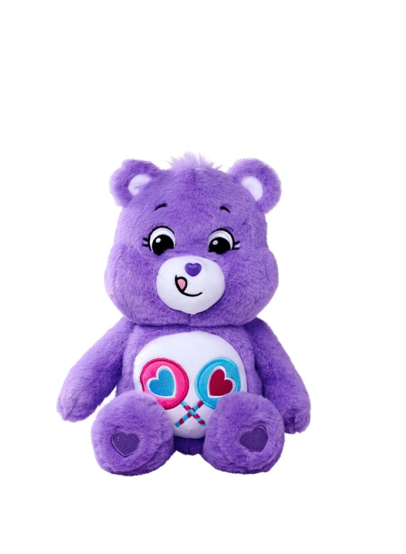 Care Bears Share Bear Plush Toy, 35cm Soft Cuddly Stuffed Teddy for Kids - Image 3