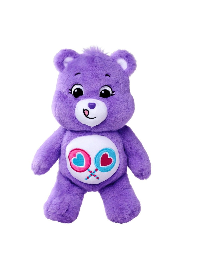 Care Bears Share Bear Plush Toy, 35cm Soft Cuddly Stuffed Teddy for Kids - Image 5