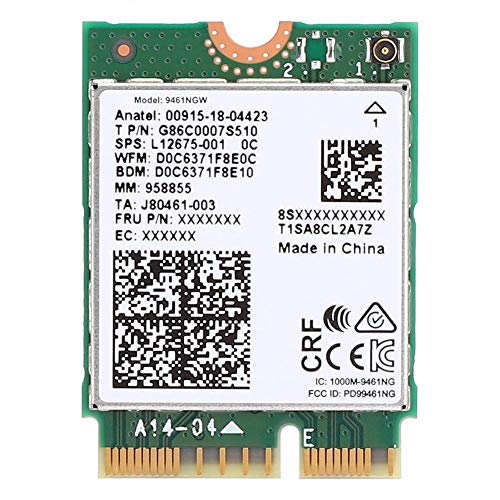 Wendry 9461NGW Bluetooth 5.0 M.2 Network Card - 2.4G/5G Support, 433Mbps - Image 1