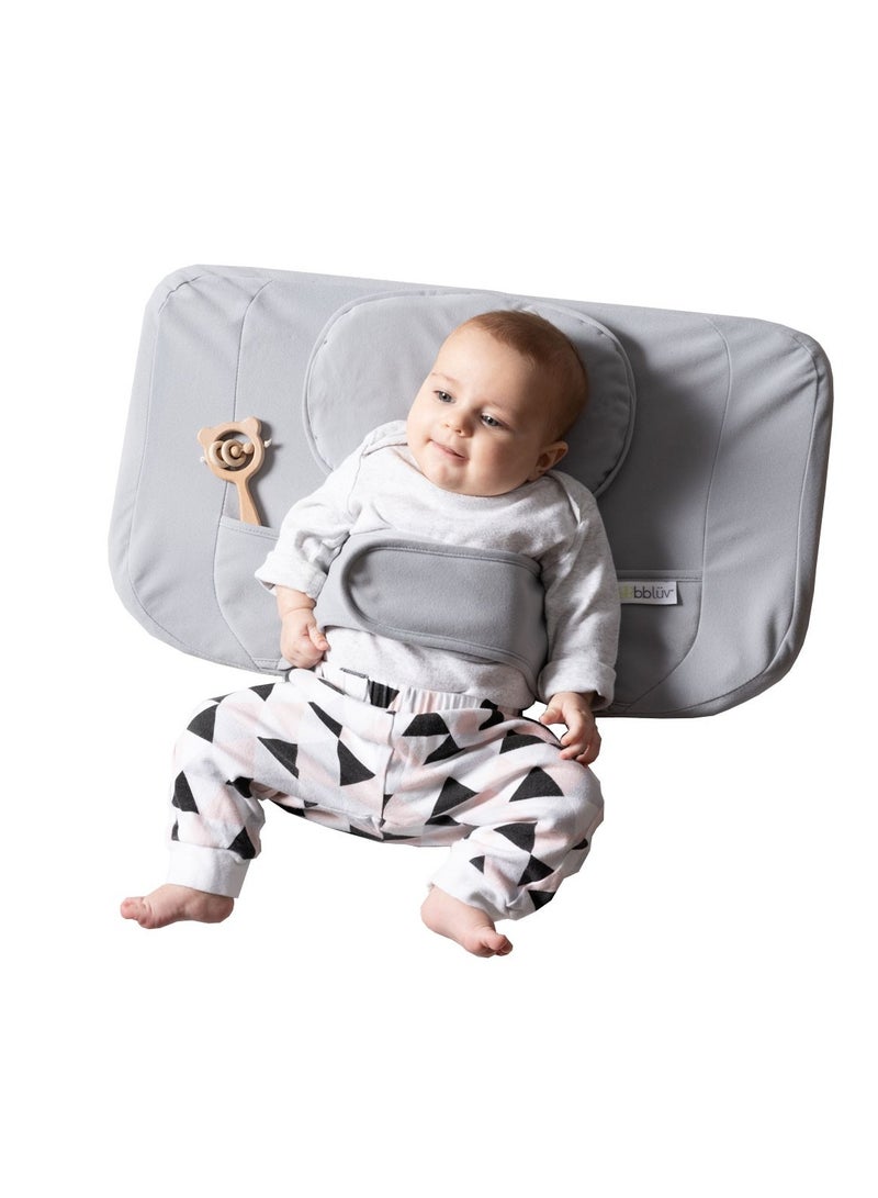 bbluv bblüv Ergö 3-Stage Convertible Ergonomic Cushion Set for Babies, Adjustable, Breathable, Supportive, Machine Washable, Ideal for Newborns to Toddlers - Comfortable & Safe Positioning - Image 2