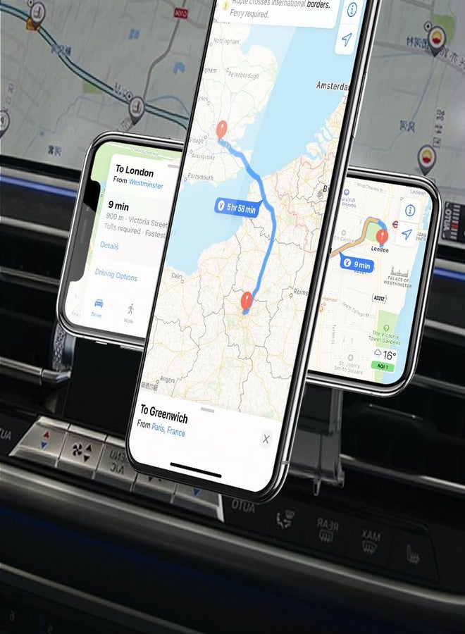 BEERTE Fits MagSafe Car Mount Fit for BMW X5 2019-2023, X6 2020-2023, X7 2019-2022 Hands Free Magnetic Car Phone Holder Mount for Car Vent Fit for iPhone 16 15 14 13 12 Series MagSafe Case All Phones - Image 4
