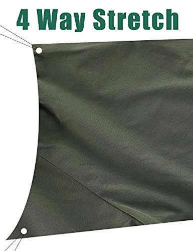 Rexcyril Men's Athletic Gym Workout Shorts 3 Inch Quick Dry Running Bodybuilding Short Shorts with Liner and Zipper Pockets, Bluegrey, Small - Image 3