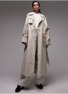 TOPSHOP Pocket Detail Coat  - Image 1