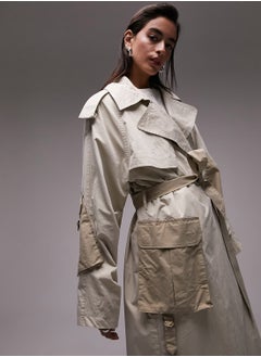 TOPSHOP Pocket Detail Coat  - Image 3
