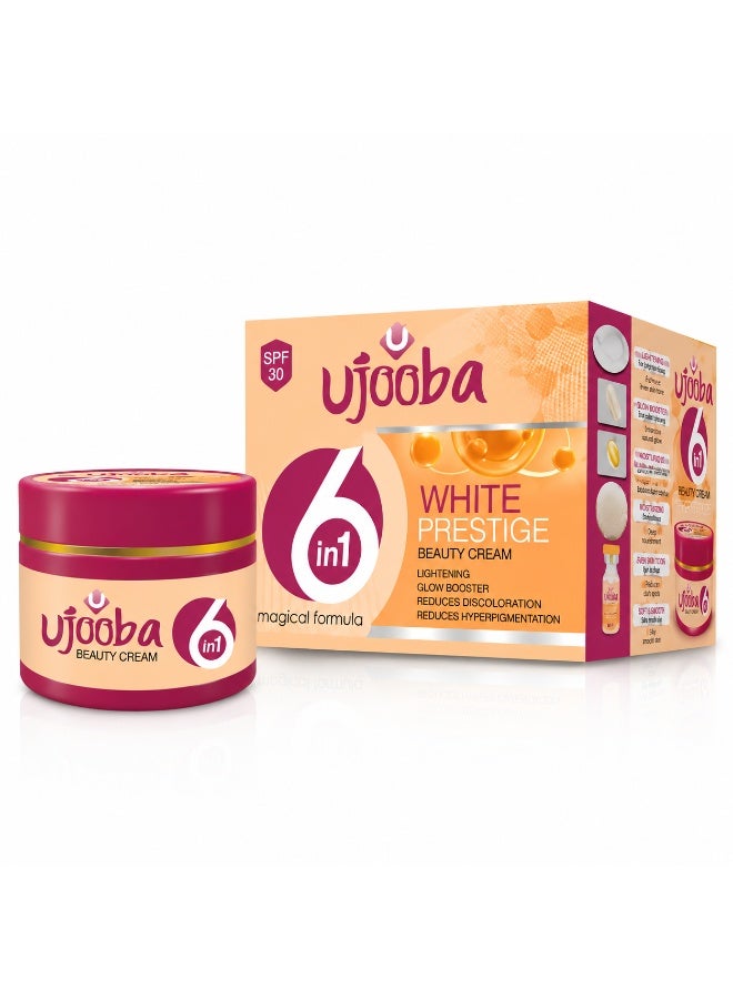 Ujooba White Prestige Beauty Cream with SPF 30, 6-in-1 Magical Formula - Image 1