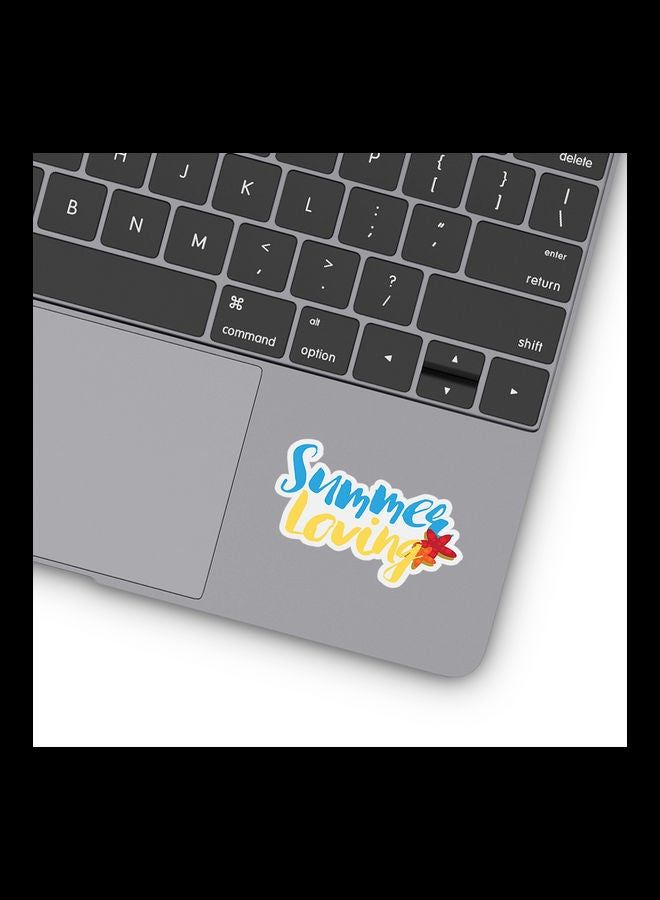 RKN Summer Loving Vinyl Sticker For Laptop 3inch - Image 1