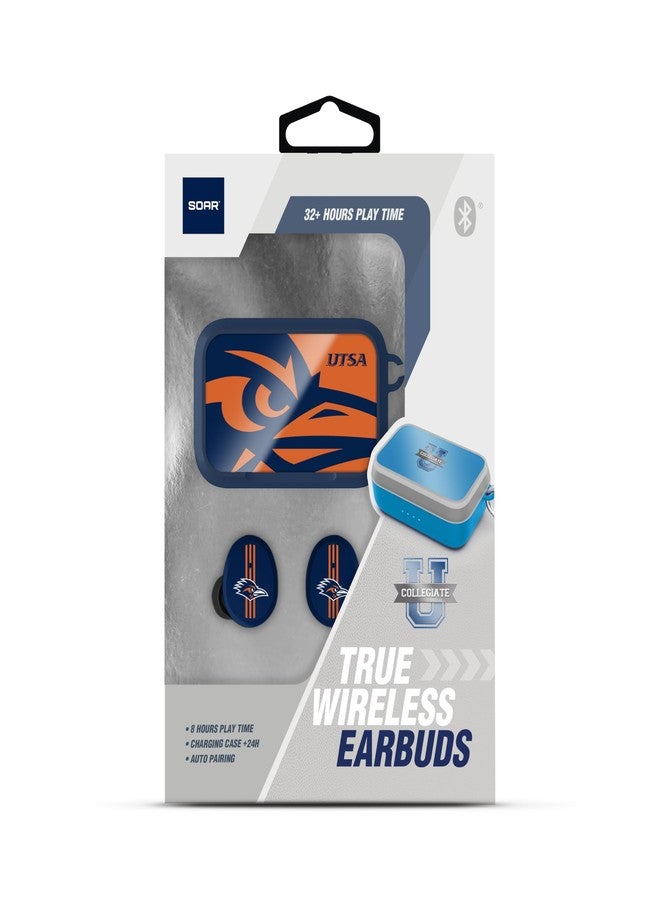 SOAR NCAA Wireless Sport Earbuds: Comfortable Fit & Convenient Charging, UTSA Roadrunners - Image 3