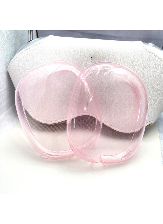 Generic - AirpodsMax Apple Headset Protective Cover For Apple Headset TPU Transparent Soft Shell Headset-Color:Powder Penetration-Model:Applicable To Airpods Max - Image 1