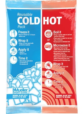 Mueller MUELLER Reusable Cold-Hot Pack, White, 6 Inch X 9 Inch 