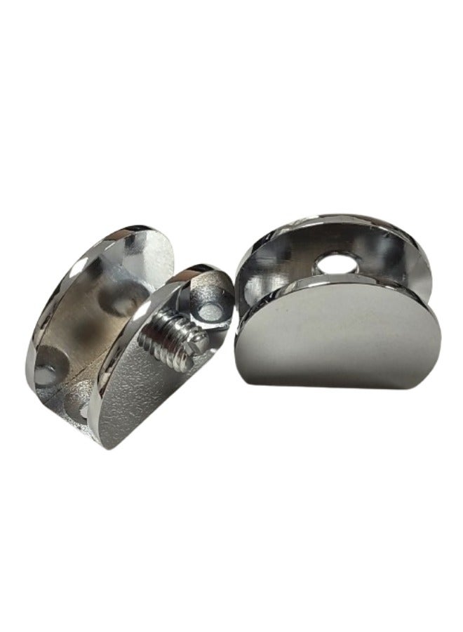 Stark Secure Glass Clamp  Robust and Stylish Hardware for Glass Installations Perfect for Showers Balustrades and More