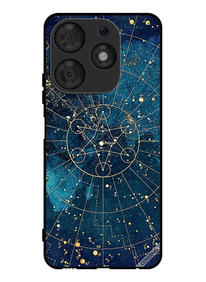 Covernex - غطاء حماية لهاتف تكنو سبارك 10 برو بنمط معادلات الرياضيات - Image 1