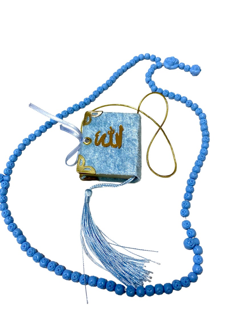 OLUDENIZ Elegant Car Decor and Pendant with Rosary Beads - Premium Quality Hanging Accessory in Coordinated Color, Perfect for Stylish Car Interiors  - Image 4