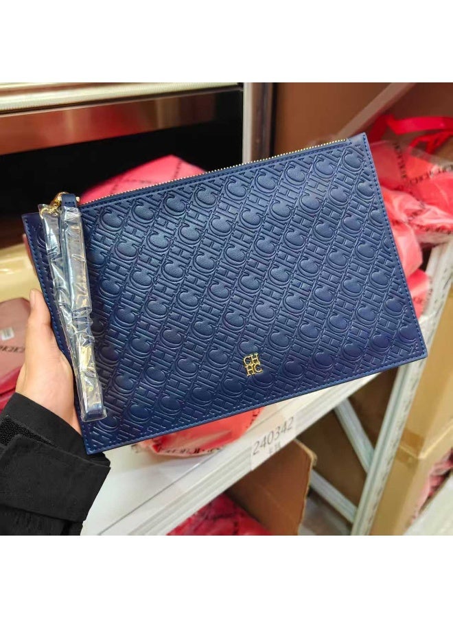 كارولينا هيريرا الكشة التجارية المكملة للسيدات – نقش حروف مُبُرَّم، سلسلة قوية وشريط ساعد قابل للتعديل - Image 1