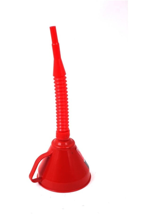 melfi Melfi Plastic Large Funnels Wide Mouth With Strainer - Oil Funnel Automotive Flexible With Hose For Cars And Motorcycles, Engine Oil, Liquid, Diesel, Kerosene And Gasoline  - Image 2