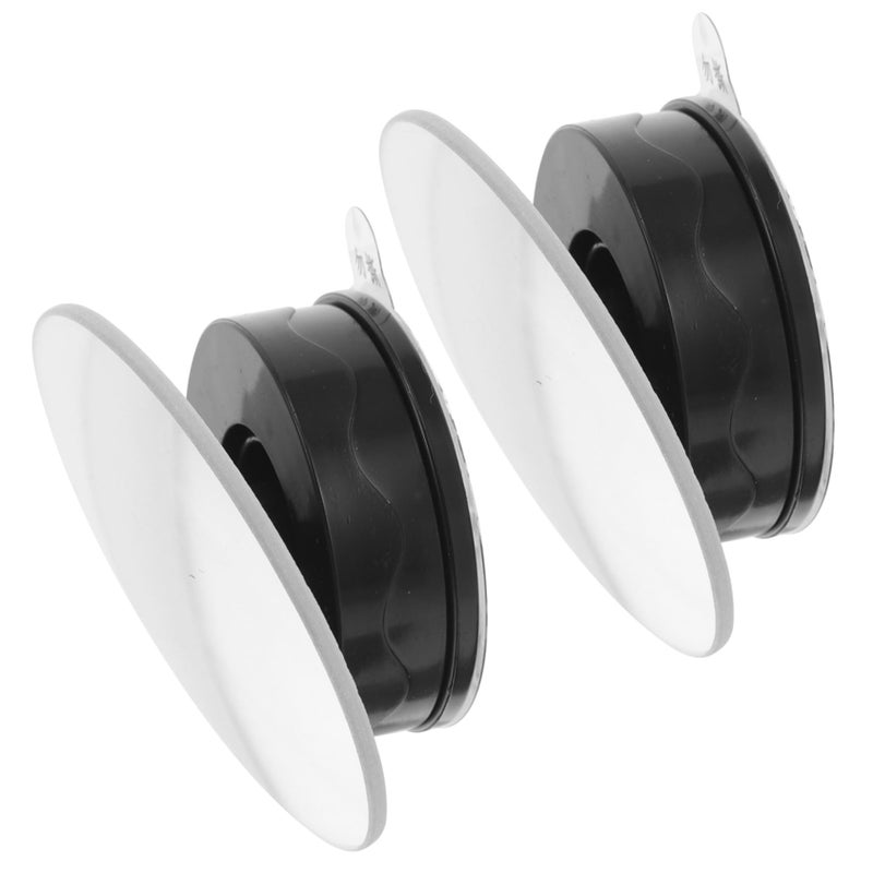 Car Convex Rearview Mirror With Suction Cup Mount Easy Installation Wide Angle Lens - Image 2