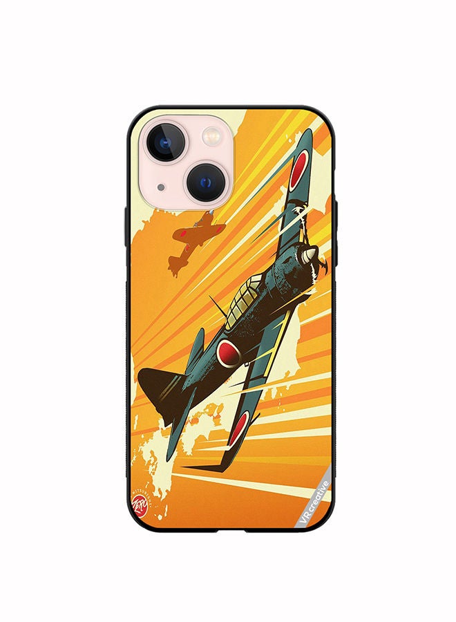 VR CREATIVE Protective Case Cover For Apple iPhone 13 Helicopter Design Multicolour - Image 1