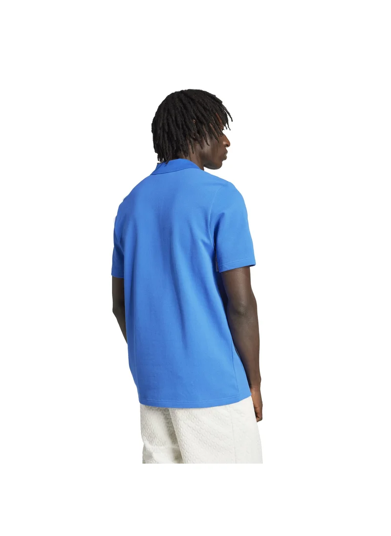 اديداس adidas Q2 MONOGRAM SHI Blue Originals Men POLO SHIRTS