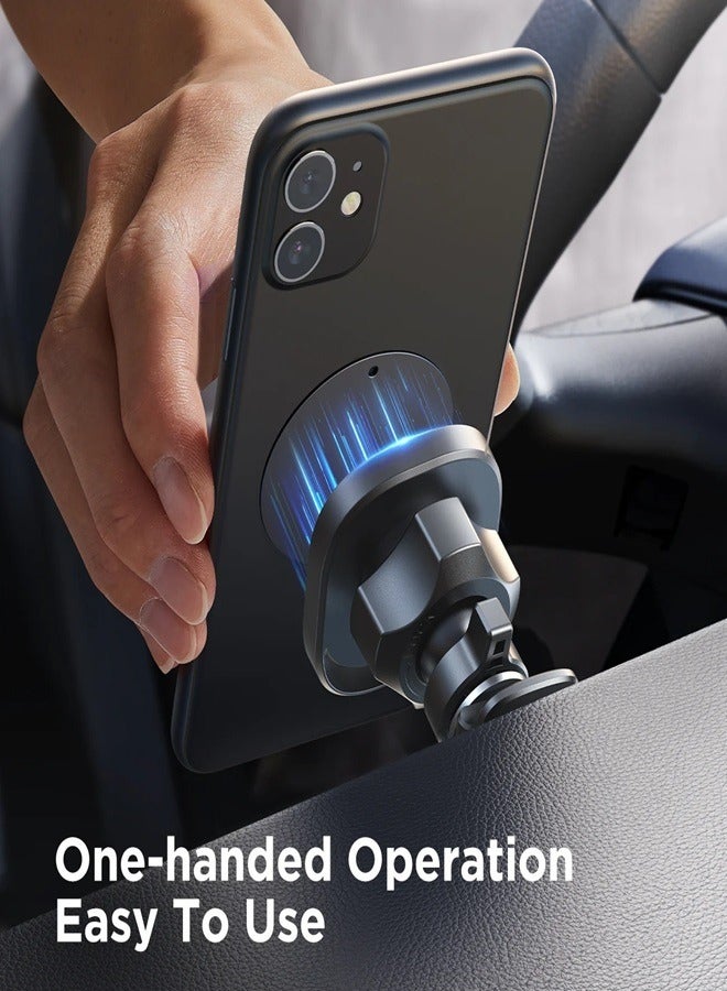 JOYROOM JR-ZS400 Magnetic Car Phone Mount Dashboard Black - Image 4