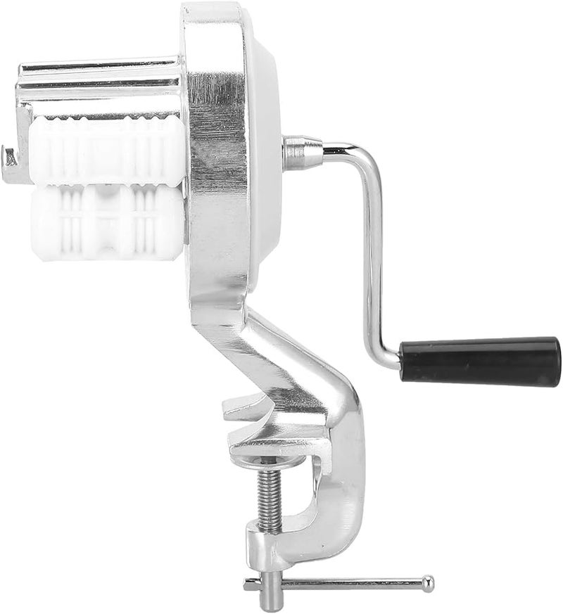 Stainless Steel Manual Pasta Maker Hand Crank Macaroni Press Machine Easy Clean - Image 1