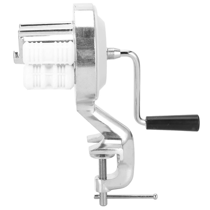 Stainless Steel Manual Pasta Maker Hand Crank Macaroni Press Machine Easy Clean - Image 2