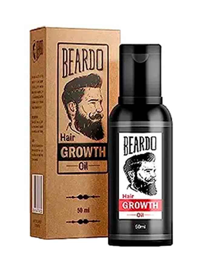 BEARDO Beard And Hair Growth Oil Black 50ml - Image 1