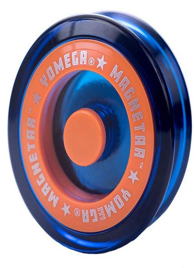 Yomega Magnetar Responsive High Performance Ball Bearing Yoyo. Designed for Intermediate and Advanced String Trick and Looping Play. + Extra 2 Strings. + 3 Months Warranty (Blue) - Image 1