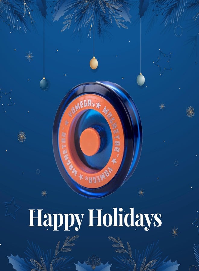 Yomega Magnetar Responsive High Performance Ball Bearing Yoyo. Designed for Intermediate and Advanced String Trick and Looping Play. + Extra 2 Strings. + 3 Months Warranty (Blue) - Image 3